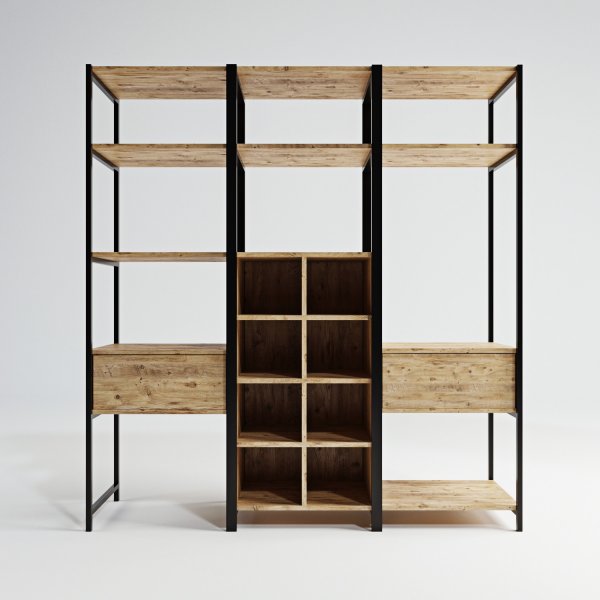 Meuble d'entrée Limbo 603 - Chêne Meuble d'entrée Limbo 603 - Chêne