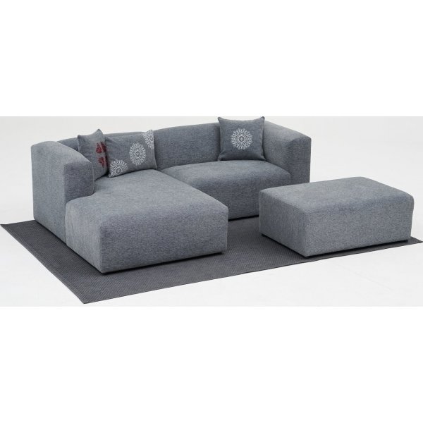 Linden mini divansoffa vnster - Gr