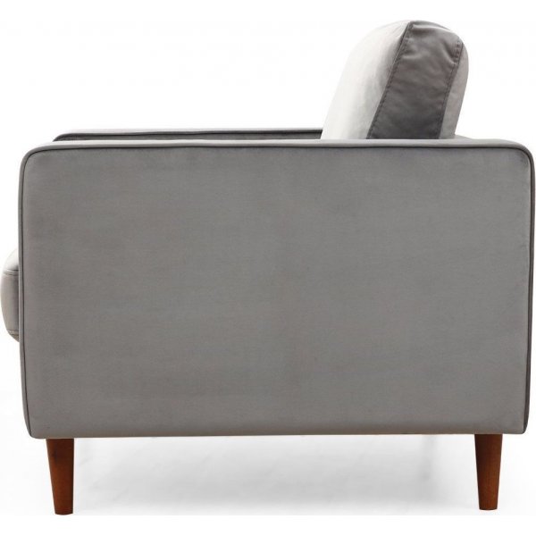 Fauteuil Rome - Gris clair Fauteuil Rome - Gris clair