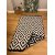 Tapis Intersect 150 x 80 cm - Noir/blanc