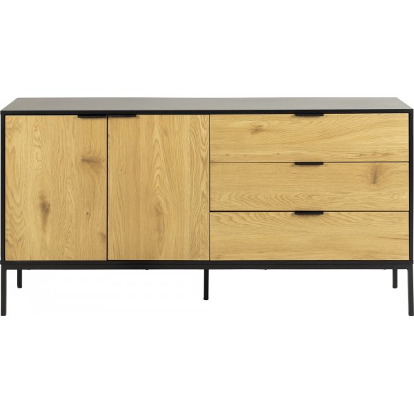 Buffet Seaford 160 cm - Noir Buffet Seaford 160 cm - Noir