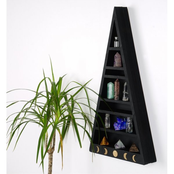 Cryptische wandplank 2 Zwart Cryptische wandplank 2 Zwart