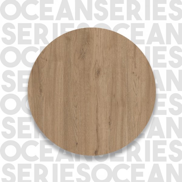 Oceaan wandplank - Walnoot Oceaan wandplank - Walnoot