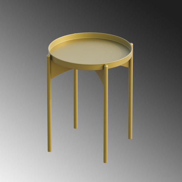 Vela soffbord Ø44 cm - Guld Vela soffbord Ø44 cm - Guld