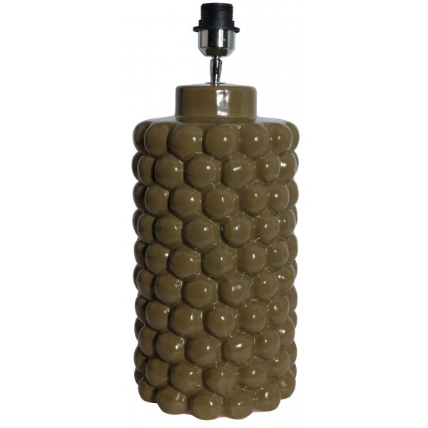 Big Bouble lampfot H48 cm - Mrkgrn