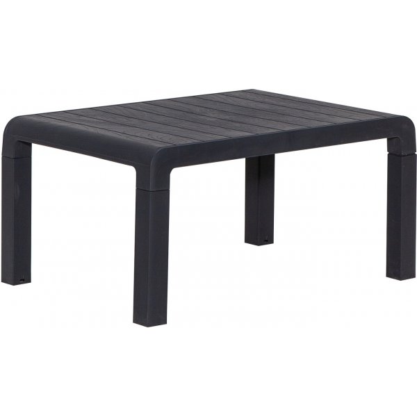 Groupe salon Lara avec 2 fauteuils et table - Anthracite Groupe salon Lara avec 2 fauteuils et table - Anthracite