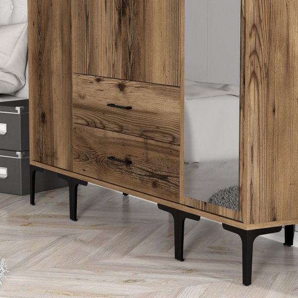 Armoire Kumsal 16 Noyer