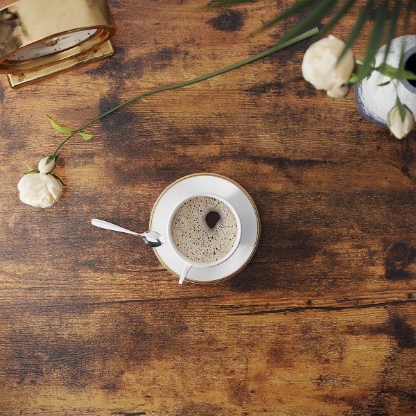 Table basse Beppe Ø88 cm - Marron/noir Table basse Beppe Ø88 cm - Marron/noir