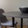 Table  manger Bronx 120 cm - Marron fonc