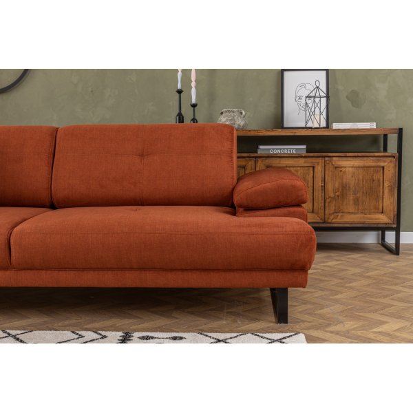 Mustang 3-sits soffa - Orange Mustang 3-sits soffa - Orange