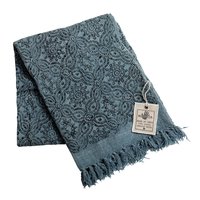 Pläd Rustica 130x170 cm - Turkos Pläd Rustica 130x170 cm - Turkos