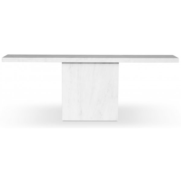 Pegani konsolbord vit marmor 200x74 cm