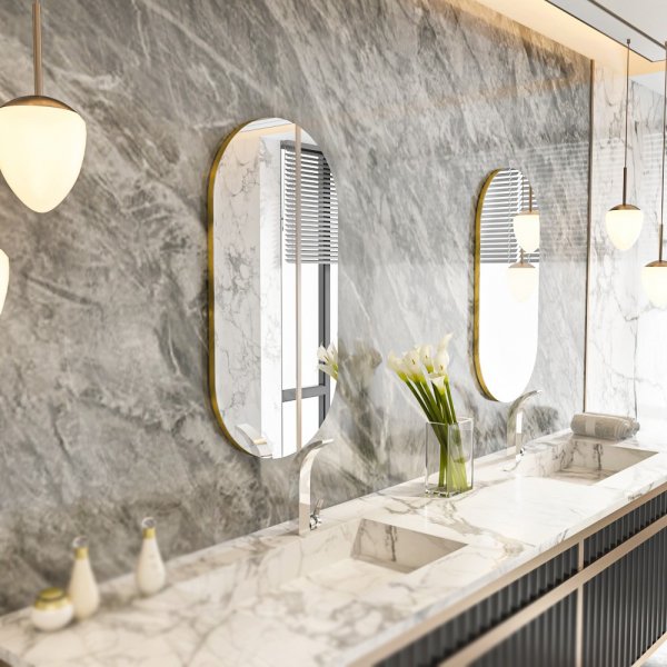 Rior\\\'s spiegel - Goud