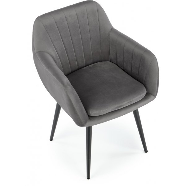 Chaise de salle  manger Cadeira 429 - Gris