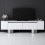 Bohem mediabnk - Vit/silver