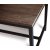 Texas matgrupp med 8 st Texas matstolar Brun PU + Texas matbord mrkbrun 200x100 cm