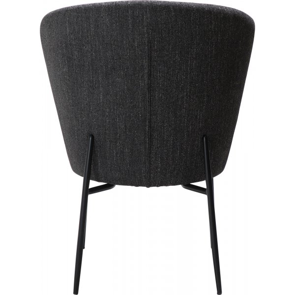 Chaise de salle à manger Orbit - Bouclé noir Chaise de salle à manger Orbit - Bouclé noir