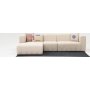 Beyza divansoffa vnster - Cream