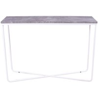 Addison avlastningsbord - Vit/betongimitation Addison avlastningsbord - Vit/betongimitation