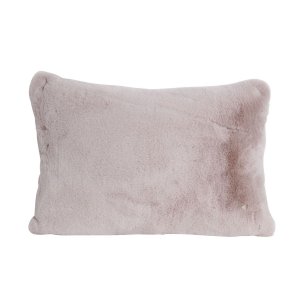 Housse de coussin moelleuse 60x40 cm - Rose clair