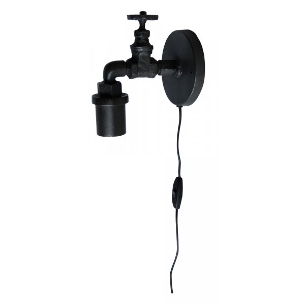 Grimstad vgglampa - Svart