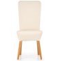 Moira matstol - Beige (Lder)