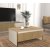 Table basse Sion 90 x 60 cm - Beige/dor/noyer