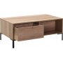 Table basse Sherpa 103 x 60 cm - Noyer clair