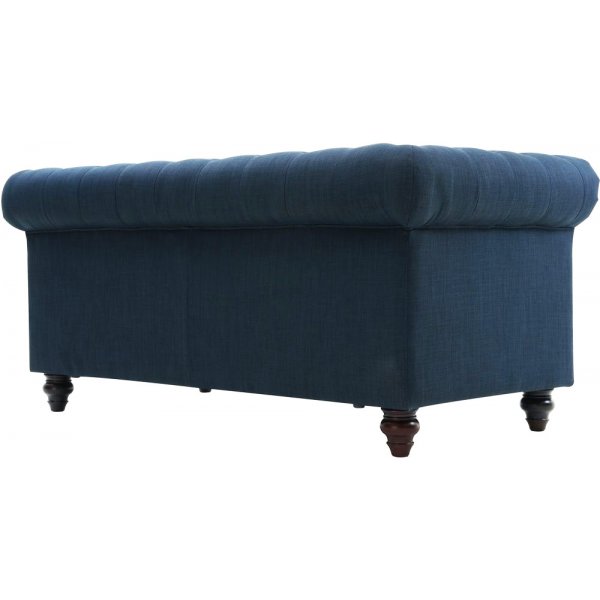 Soffa 2-sits chesterfield bl - Herron