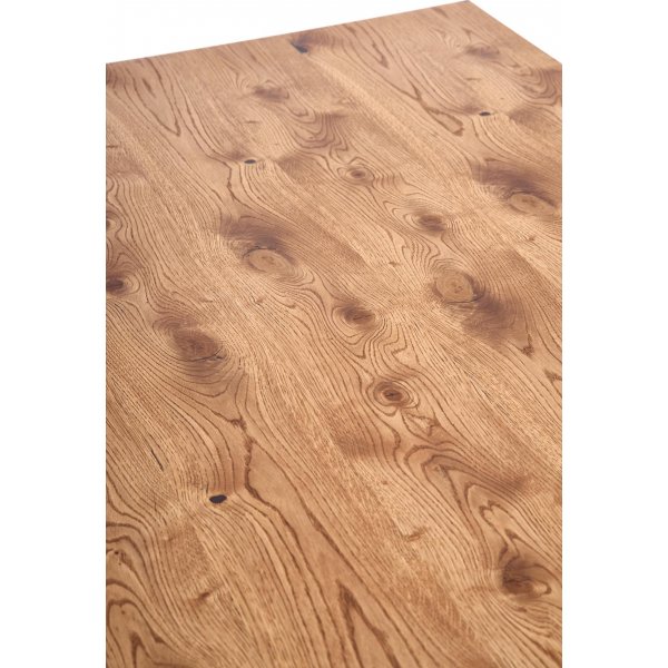 Table  manger Apollo 126-206 cm - Chne/noir