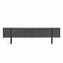 TV-b�nk Orost 180 cm - Antracit/svart