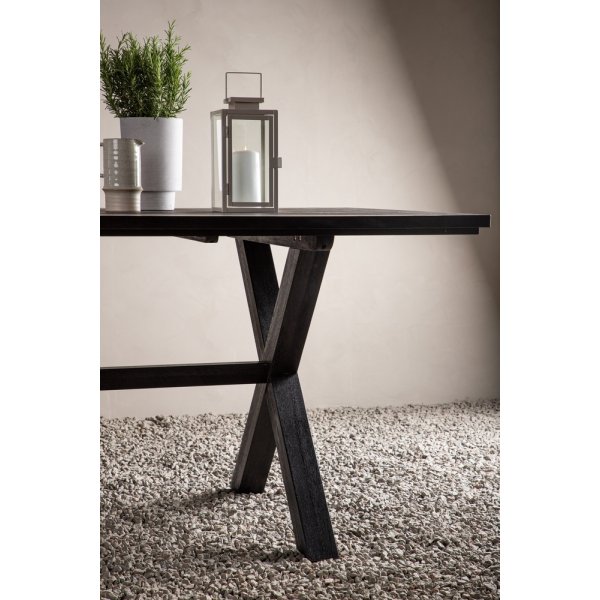 Rives matbord 200 x 100 cm - Svart Rives matbord 200 x 100 cm - Svart
