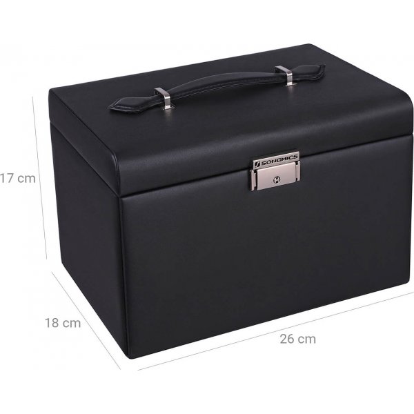 Boîte à bijoux Carat - Noir Boîte à bijoux Carat - Noir