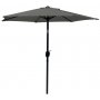Parasoll antracit 300 cm - Fjllbacka + Textilskydd fr utembler
