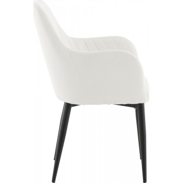 Chaise de salle  manger confort - Blanc