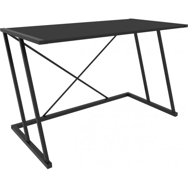 Bureau Adélaïde 114 x 60 cm - Noir/anthracite Bureau Adélaïde 114 x 60 cm - Noir/anthracite