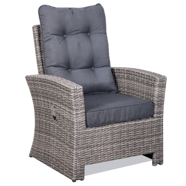 Orlando utembelgrupp hg rygg stllbara ftljer - Gr/beige