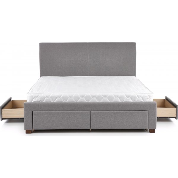 Arijana 140x200 cm grijs bedframe met opbergruimte