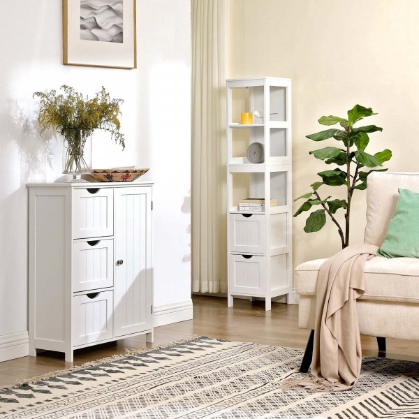 Armoire haute Annette - Blanc Armoire haute Annette - Blanc