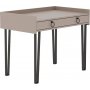 Sponge skrivbord 100x62 cm - Ljus mocka