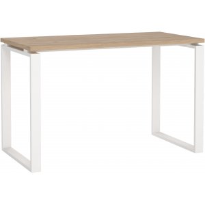 Bureau Sign 120 cm - Blanc/hickory