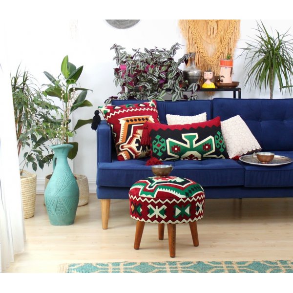 Pouf Melik 3 - Multicolore Pouf Melik 3 - Multicolore