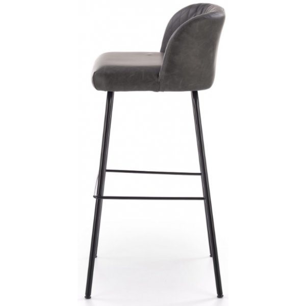 Orville barstol - Mörkgrå vintage (PU) Orville barstol - Mörkgrå vintage (PU)