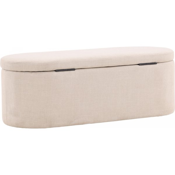 Pouf Potenza - Blanc cassé Pouf Potenza - Blanc cassé