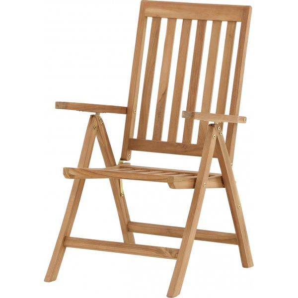 Positionsstol teak - Salt