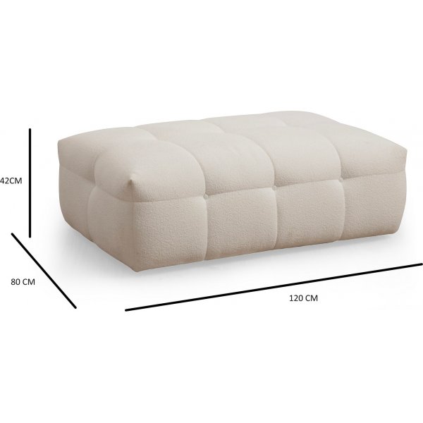Cady sittpuff - Beige Cady sittpuff - Beige