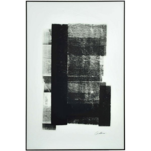 Glastavla - B&W I -120x80 cm