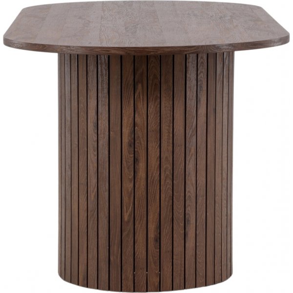 Hrn matbord 200 x 90 cm - Mocca