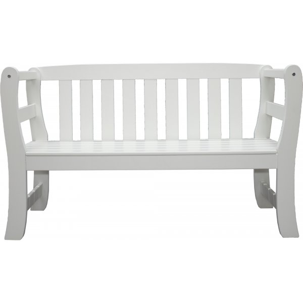 Rosenborg tuinbank - Wit