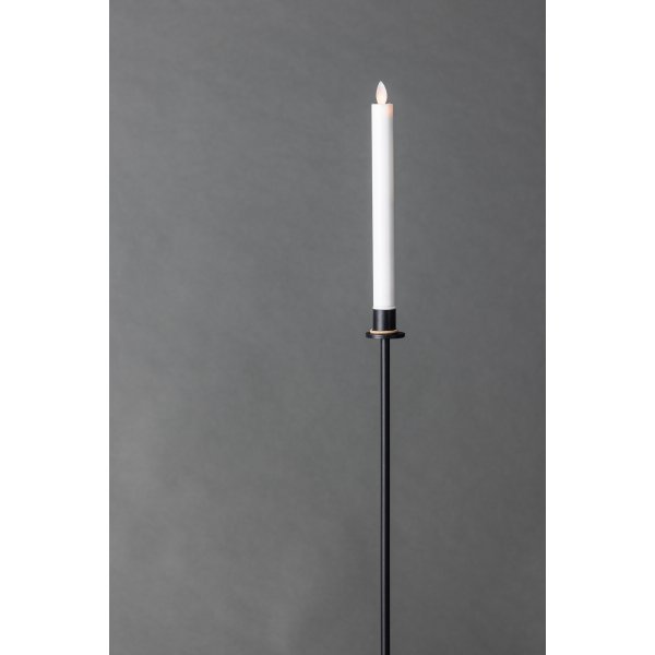 Bougeoir LED Hogehall H79 cm - Noir/Blanc Bougeoir LED Hogehall H79 cm - Noir/Blanc